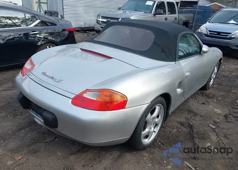 2001 Porsche Boxster S from USA, damaged, VIN WP0CB29801U661839